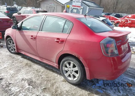 2012 Nissan Sentra 2.0 Sr из США, поврежденный, VIN 3N1AB6AP9CL662148
